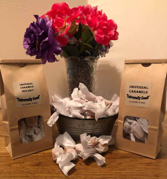 Old Fashioned, Gourmet Caramel Apple Caramels 50 Count Bag