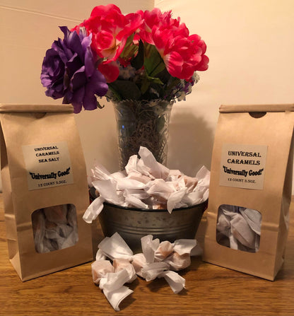 Old Fashioned, Gourmet Caramel Apple Caramels 12 Count Bag