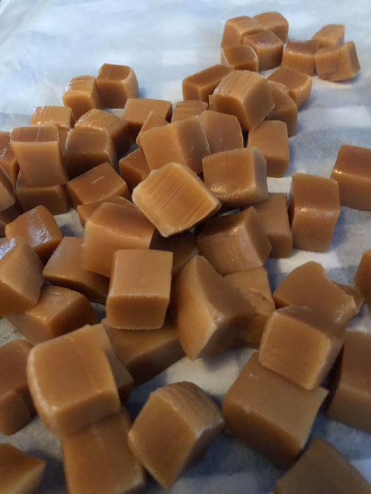 Old Fashioned, Gourmet DARK CHOCOLATE With SEA SALT Caramels 12 Count Bag